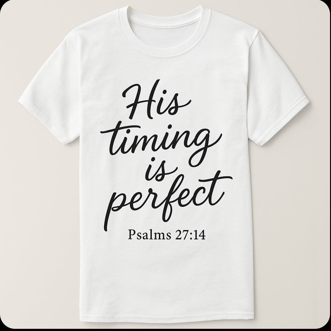 His Timing is Perfect