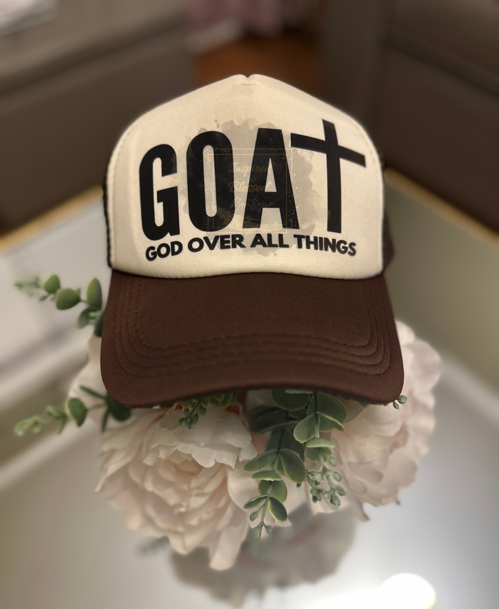 GOAT Trucker hat