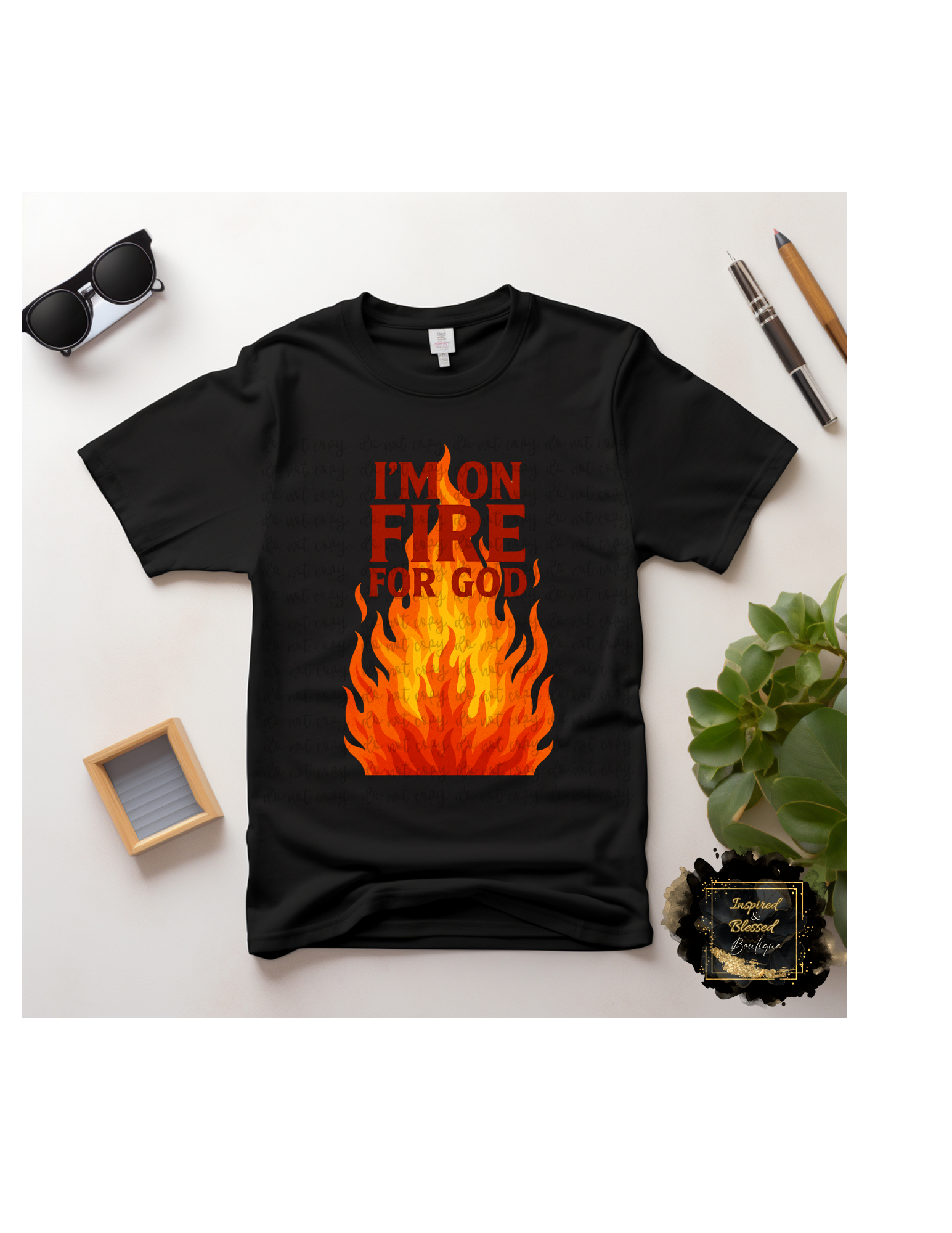 On 🔥 for God