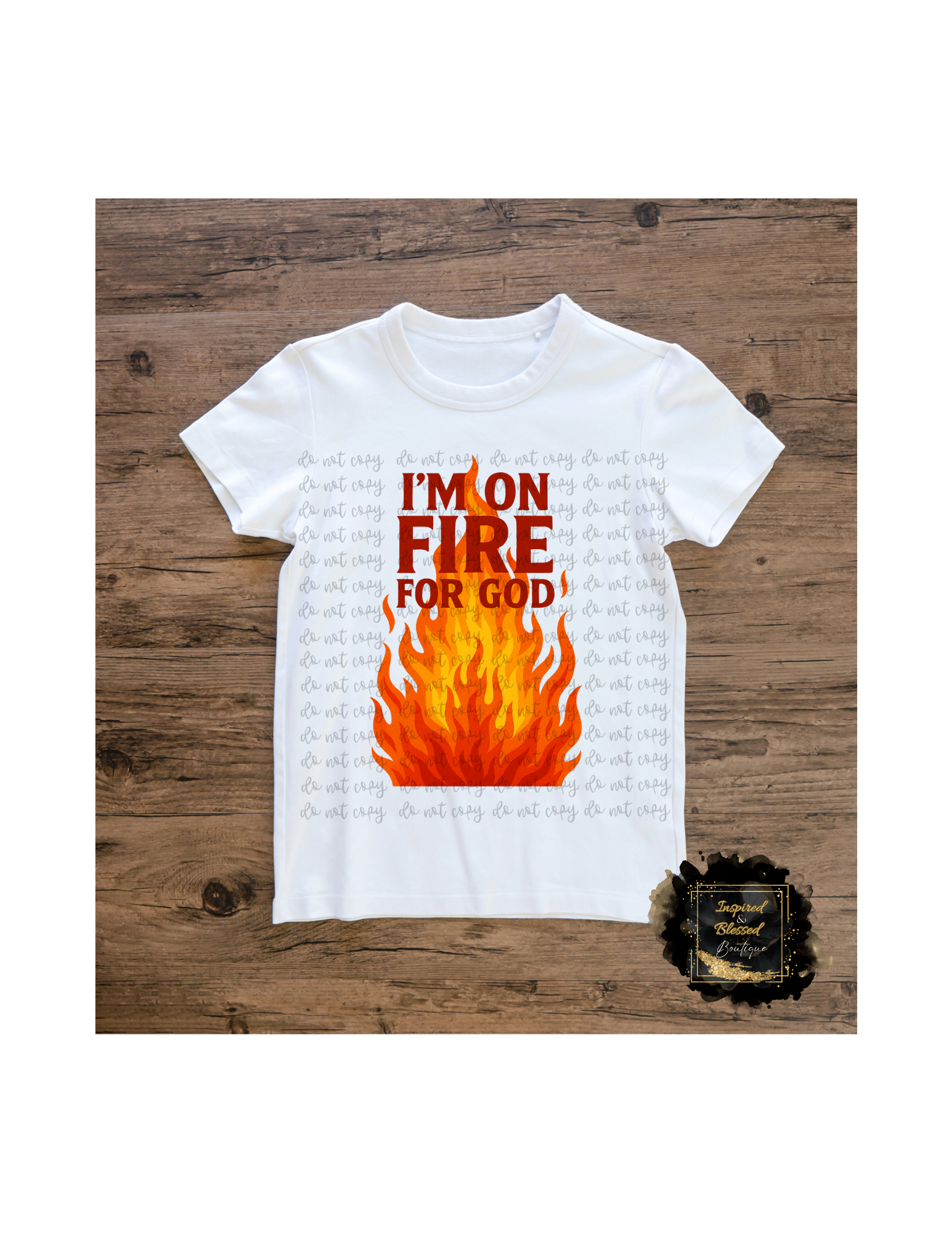 On 🔥 for God